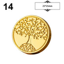 Irregular Lacquer Seal Head Retro Stamp Diy Scrapbooking Crafts Invitation Letter Decor Wax Seal Christmas Valentine's Day Theme