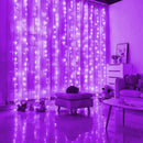 LED Garland Curtain Lights Remote Control 8 Modes USB Fairy Lights String Wedding Christmas Decor for Home Bedroom Ramadan Lamp