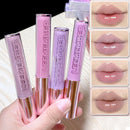 LEEMEMBER Lip Gloss Mirror Original Moisturizing Hydrating Low saturation Color Lipstick Fine Flash Longlasting Lip Makeup 3g