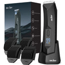 Sejoy T8S Body Hair Trimmer for Men Ball Trimmer for Groin Pubic Replaceable Ceramic Blade Electric Shaver IPX7 Waterproof