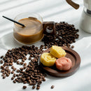 Simple coffee mug set Tea cups 250ml Office Glass Water Mug Casual Afternoon Tea Cup with tray Spoon Kung Fu Beverage Mug