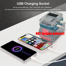BAT618 Li-ion Battery Charger Adapter Converter Power Bank USB Type-C Fast Charger for Bosch 18V Li-ion Battery Replace AL1820CV