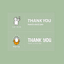 20pcs Have A Nice Day Stickers Carton Thank You Sealing Labels For Small Business Handmade Bakery Store Persnozlized Stickers