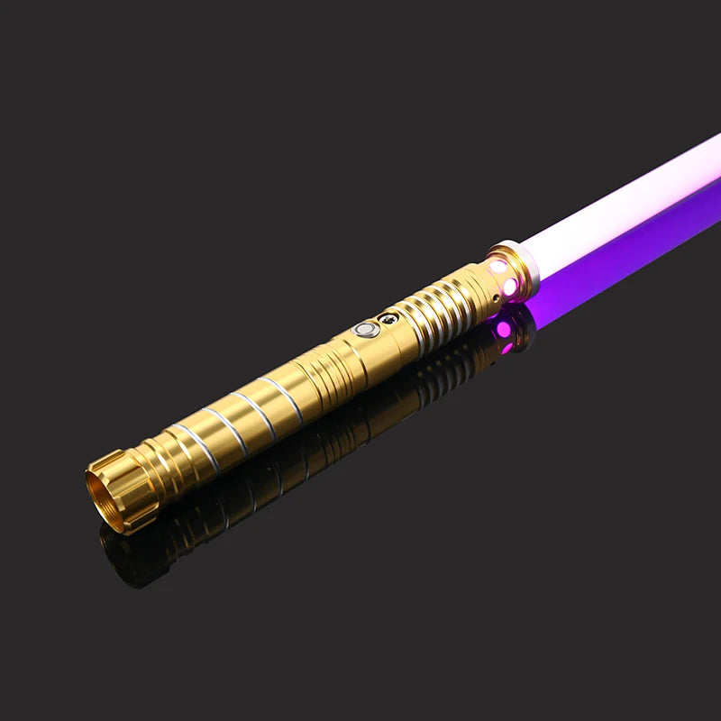 RGB Lightsaber Metal Laser Sword Rave Flashing Weapon Toy Espada Sabre Laser Sabre De Luz Light Stick Cosplay Luminous Led Stick