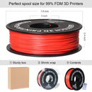 The Quiet Spool | Pure PLA 3D Printer Filament, 1.75 mm, 1 kg