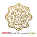 Mandala vinyl Wall Stickers Personalized Creative For Kids Room Living Room Home Decor Vinyl Sticker Mural yoga Wallpaper