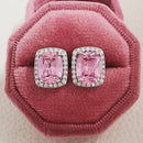 2026 Rosa Silber Farbe Zirkon Ohrstecker Für Frauen Ohrringe Mädchen Party Geschenk 1 Dollar Artikel Gothic kostenloser Versand y2k Schmuck Z7
