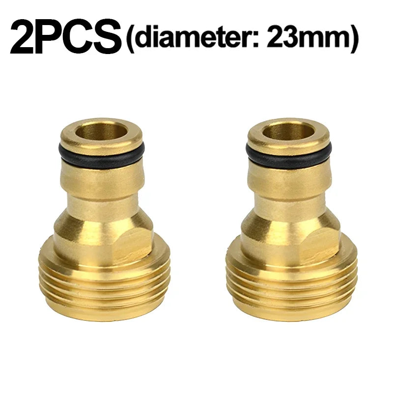 5/1Pcs Universal Kitchen Faucet Adapters Brass Tap Connector Mixer Hose Adaptor Garden Threaded Faucet Watering Garden Tools