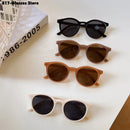 2024 New Vintage Women's Sunglasses  Fashion Trendy Small Round Frame Driving Eyewear очки солнечные женские