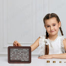 1000/2000/3000/5000/10000 Dollar Money Box Wooden Piggy Bank Money Saving Box Detachable Rustic Coin Bank Money Storage Box