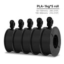 KEEPANG PLA/HS-PLA/PETG/Silk PLA 3D Printer Filament 1.75mm Mix Color 5Rolls High Speed PLA Printinng Material for Bambu Lab