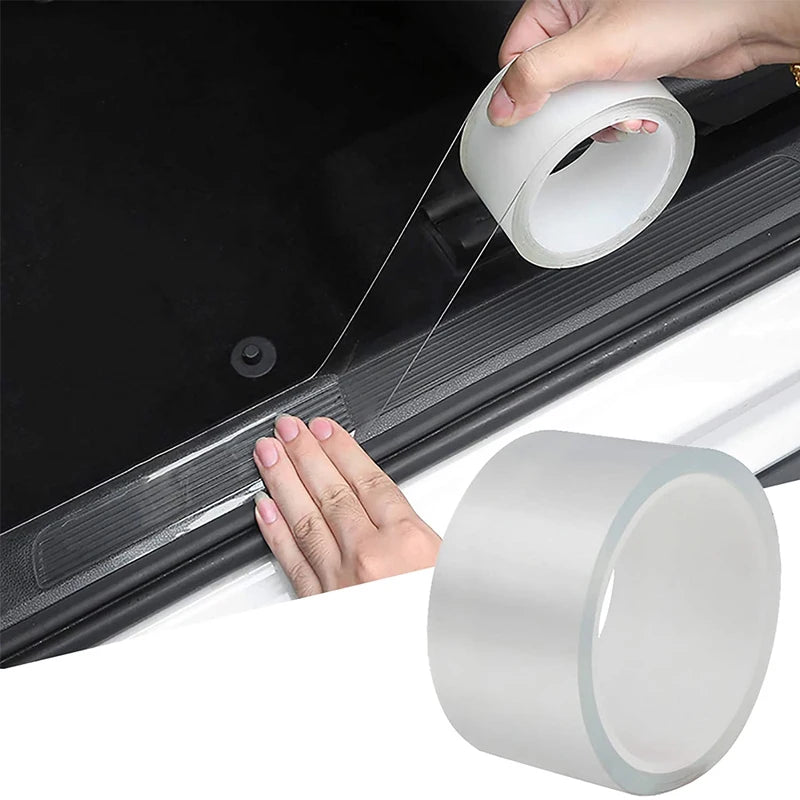 300cm Universal Car Scratch-Resistant Transparent Tape Door Edge Guard Door Sill Protector Film Automotive Anti-Collision Strip