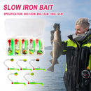 5 Stück Weichköder Set T-Schwanz Swimbait mit Metall Jigkopf Haken & Spinner Löffel Angelköder für Hecht Barsch Angeln