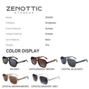 ZENOTTIC 2025 New Arrivals Aviator Polarized Sunglasses Handmade Acetate UV400 Protection Pilot Sun Glasses for Women Men