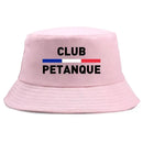 Fashion French Petanque Club Bucket Hat Unisex Adult Outdoor Sport Activities Panama Hat Man Woman Reversible Fisherman Cap Bob