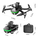 WeFone S5S 6K UHD Foldable Drone, RC Quadcopter, Brushless, Optical Flow, Waypoint Flight,C0.