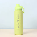Personalisierte Geschenk 304 Edelstahl Isolierwasserflasche 600ml 700ml 800ml Trinkflasche Thermosflasche