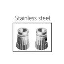 Dual Drive Gear Extruder kit Hardened Steel Upgrade Feed Gear Extruder Kit For BMG For Prusa DIY Bowden Direct Extruder