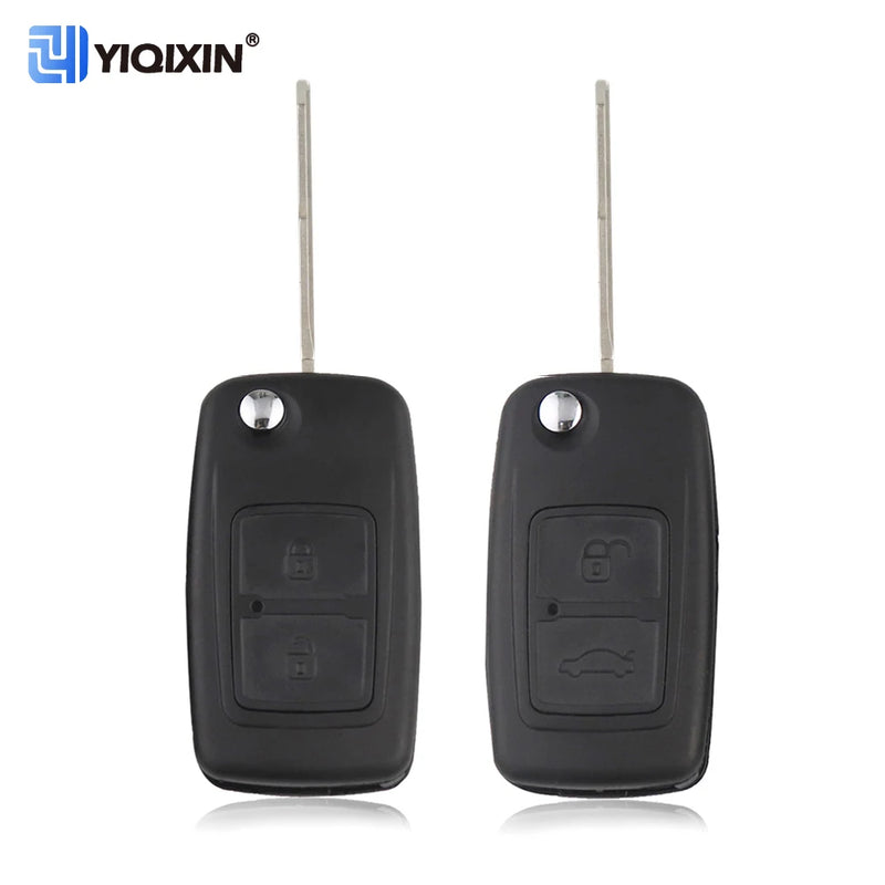 For Chery Tiggo A5 A1 E5 A3 Fulwin Cowin EASTER Fora Elara Ego Tengo Cielo T11 M11 A13 Remote Car Key Shell Fob Case Uncut Blade