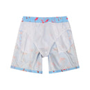 Herren Badehose Schnelltrocknende Badeshorts mit Netzfutter Animal-Print Bademode Strandmode Sommer
