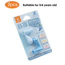 2-4Pcs/Set Soft Silicone Pencil Grasp for Kids Writing Training Posture Correction Learning Aid Stationery Set Beginner Tools