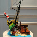 In Stock Pirates of Barracuda Bay 698998 2545Pcs Building Blocks Bricks Kid Birthday Christmas Gifts Compatible 21322
