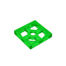 Gobricks GDS-949 Turntable 2 x 2 Plate, Base compatible with 3680  DIY Educational Building Blocks Technical