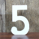 8 CM Letras Decorativas Grandes White Wooden Letters Home Decor Wedding Decoration DIY Personalised Name Design Free Standing