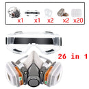 The Airguard | 26-in-1 Half-Face Respirator with Organic Vapor Filters
