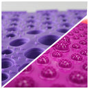 6 Pcs  Foot Massager Durable Reflexology Foot Massage Pad Toe Pressure Blood Circulation Plate Mat  Walking Yoga Mats Pad