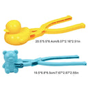 2/3/4PCS Duck Rice Mold DIY Sushi Molds Snowball/Rice Ball Maker Clip with Handle Cute Animal Rice Shaper Winter Snow Toys