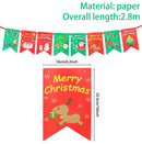 Christmas Banner 2023 Merry Christmas Decorations for Home Garland Santa Claus Navidad Natal Xmas Gift Noel Decor New Year 2024