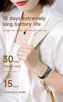 LIGE Women Smart Bracelet with Heart Rate Monitor Activity Fitness Tracker Sports Wristband Waterproof Smart Watch Men Smartband