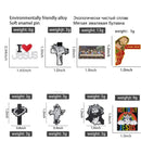 I Love Jesus Enamel Pin Christianity Religion Believers Live Forever Cross Easter Brooch Lapel Clothes Badge Love Faith Jewelry