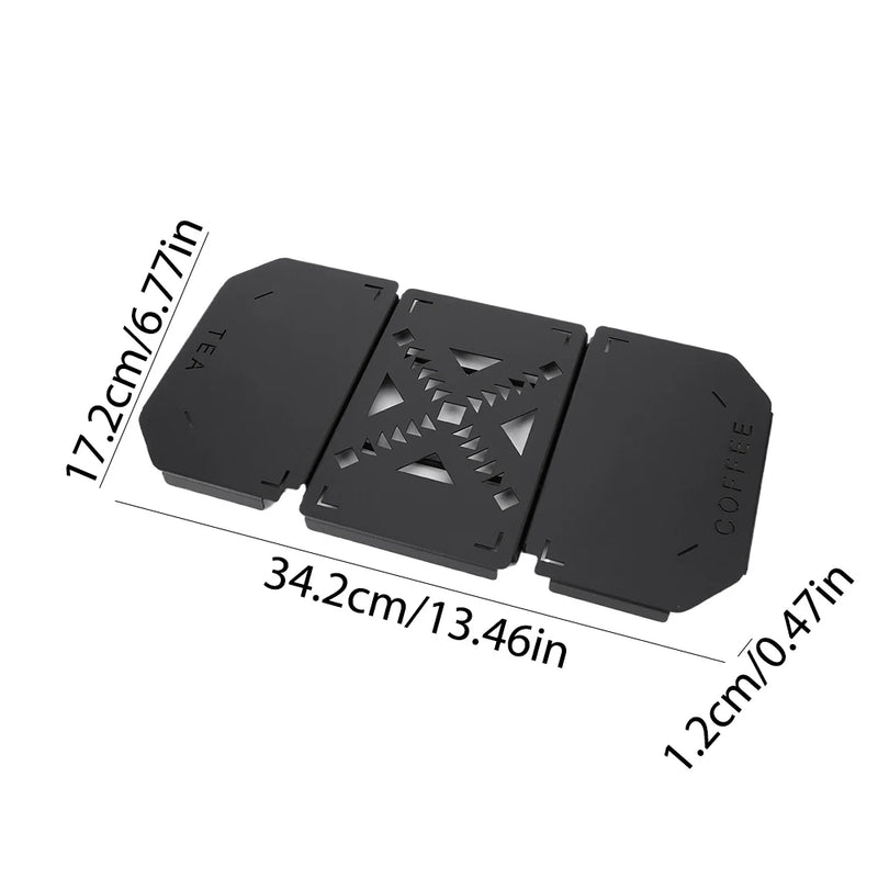 Aluminum Alloy Folding Table Top for Stanley Lunch Box 9.4L - Versatile Outdoor Camping Gear!