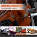 SucceBuy 10000PSI 20-Volt Cordless Electric Grease Gun Kit Battery Powered with Two Batteries Carrying Case Charger Included