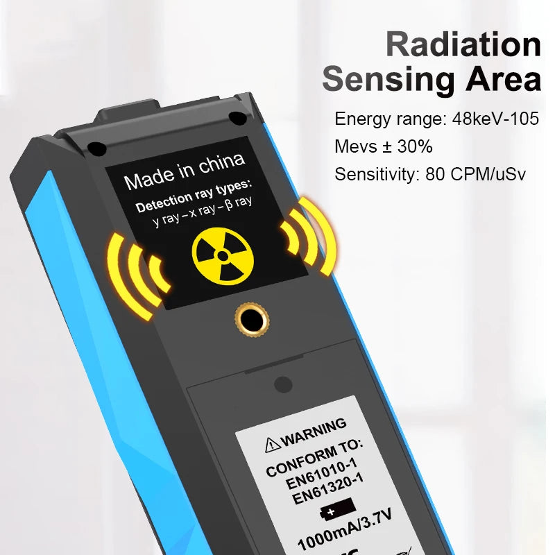 Mestek NC03 Nuclear Radiation Detector Geiger Counter Radiation Dosimeter X γ β ray Radioactivity Tester Sound Alarm Radiometer