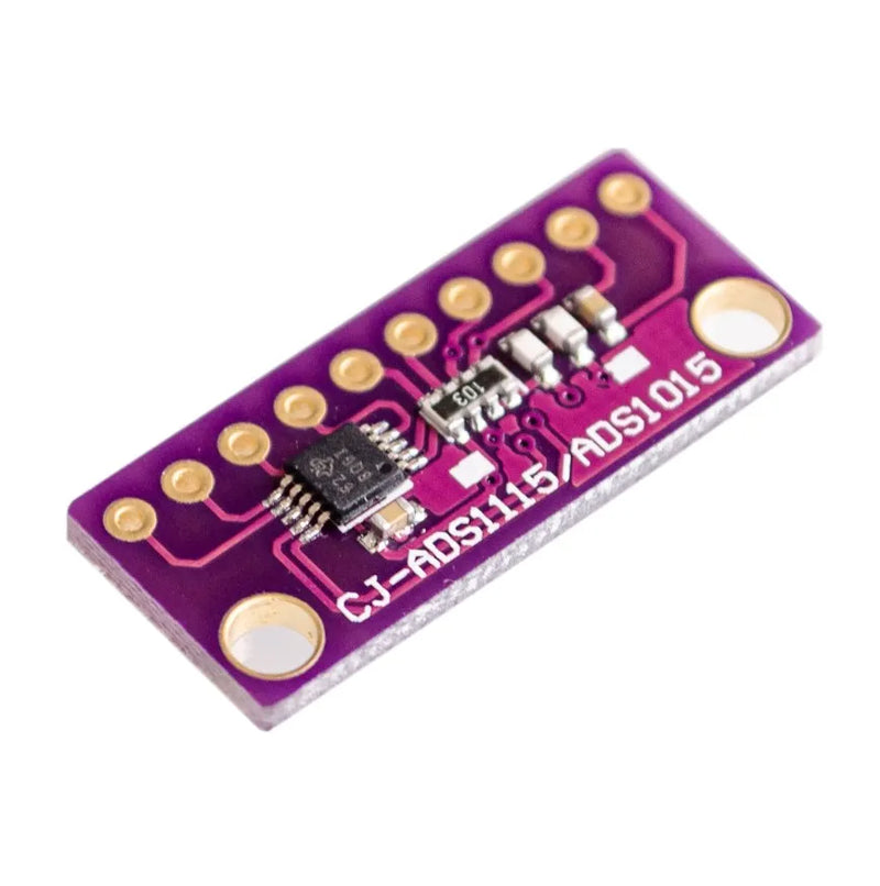 ADS1015 ADS1115 16 Bit ADC 4 channel Module with Programmable Gain Amplifier 2.0V to 5.5V  RPi