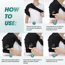 Shoulder Heating Pad With Massage 6 Adjustable Temperature HF Vibration Relax Muscle Brace Wireless Control for IOS/Android