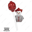 SAW Horror Movie Jack Ripper Mini Action Figures Building Blocks Brick Models Silent Hill Horrifying Chainsaw Man Halloween Toys