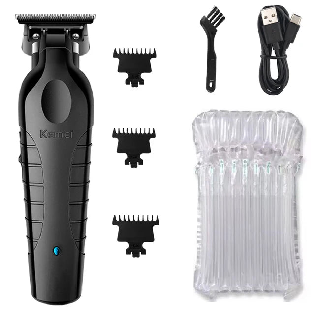 Kemei 2299 professional men's hair/beard trimmer with zero gap hair clipper and T-shaped blade, cordless charging KM-264 km-2299