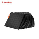 SucceBuy Garage Tiles Interlocking 12in25/50PcsGarage Floor Covering Tiles Non-Slip Double-Sided Texture for Garages Repair Shop