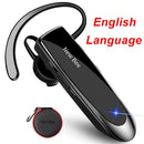 New Bee Bluetooth Headset V5.0 Kabellose Kopfhörer mit Mikrofon 24 Stunden Ohrhörer Mini Freisprecheinrichtung für iPhone Xiaomi