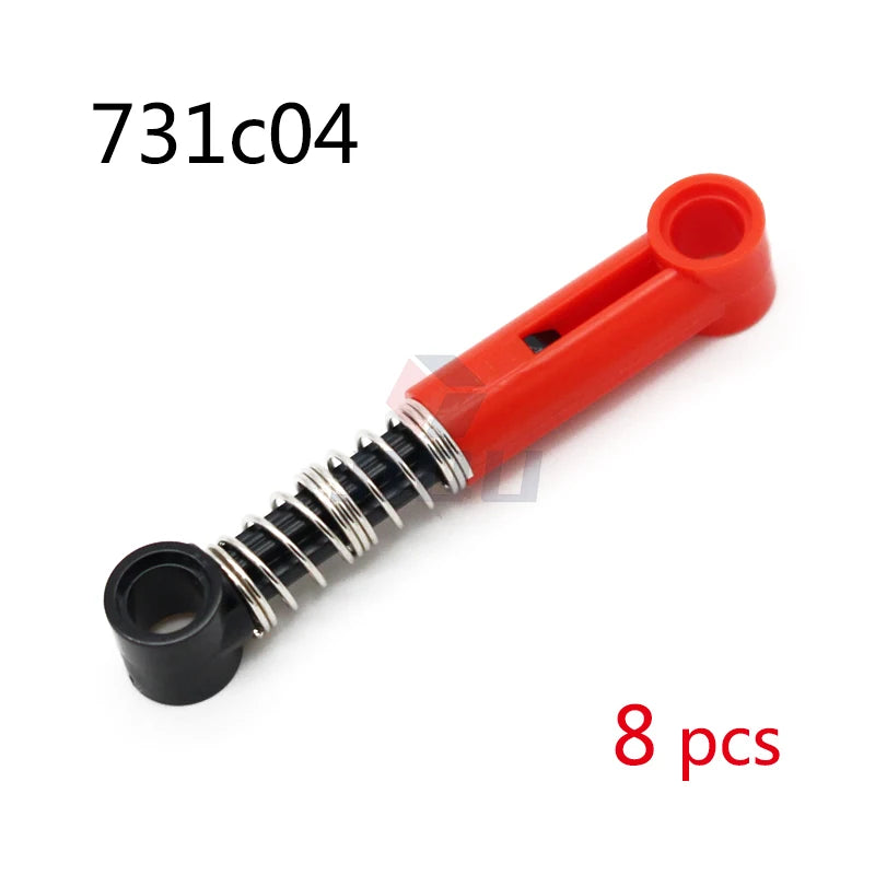 Technical Parts Hard Soft Spring Shock Absorber Building Blocks Compatible 79717  2909c03 95292c01 731c04 731c06 MOC Bricks Toy