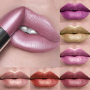21Colors Bold & Intense Glitzer Glänzender Metallic Lippenstift Perlglanz Lippenfarbe, Langanhaltender Lippenstift Senior Matter Lippen Make-up Geschenke für