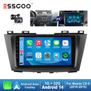 ESSGOO 9" For Mazda5 2010-2015 Carplay Android Auto Car Stereo Multimedia Player Radio Android 14 GPS Navi Wifi BT FM SWC USB