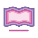 Booklet Frames Die Cut for Card Making Background Frames Metal Cutting Dies Embossing Stencils Template for DIY ScrapBooking Dec