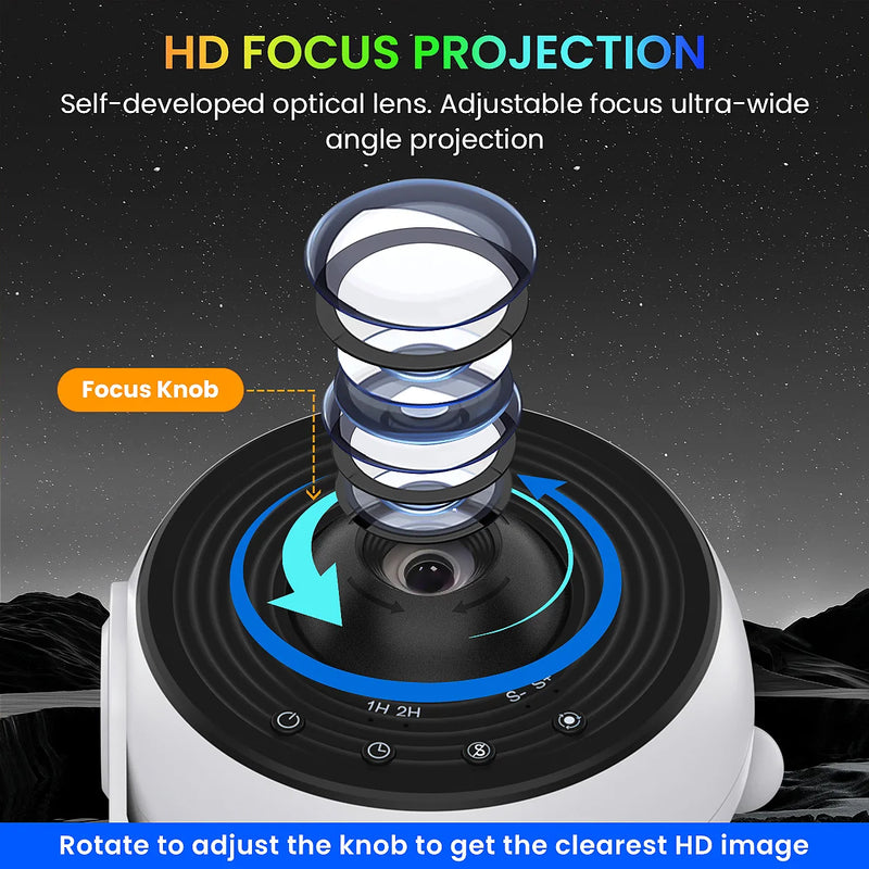 2025 New Model 4K HD Earth Projector PRO,13 Film Card, Globe Galaxy Projection Lamp Pro Version, Table Lamp From home decor