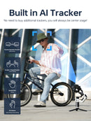 FeiyuTech SCORP Mini 2 for Mirrorless Camera Action Camre Smartphone, 3 Axis Stabilizer for Sony/GoPro/iPhone, AI Tracking