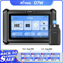 XTOOL D7W Bluetooth Diagnostic Tool All System Automotive Scanner Bi-Directional Control ECU Online Code Built in CAN FD DOIP